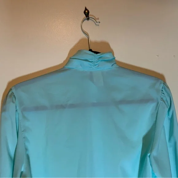 VTG Sea green blouse - Picture 2 of 8